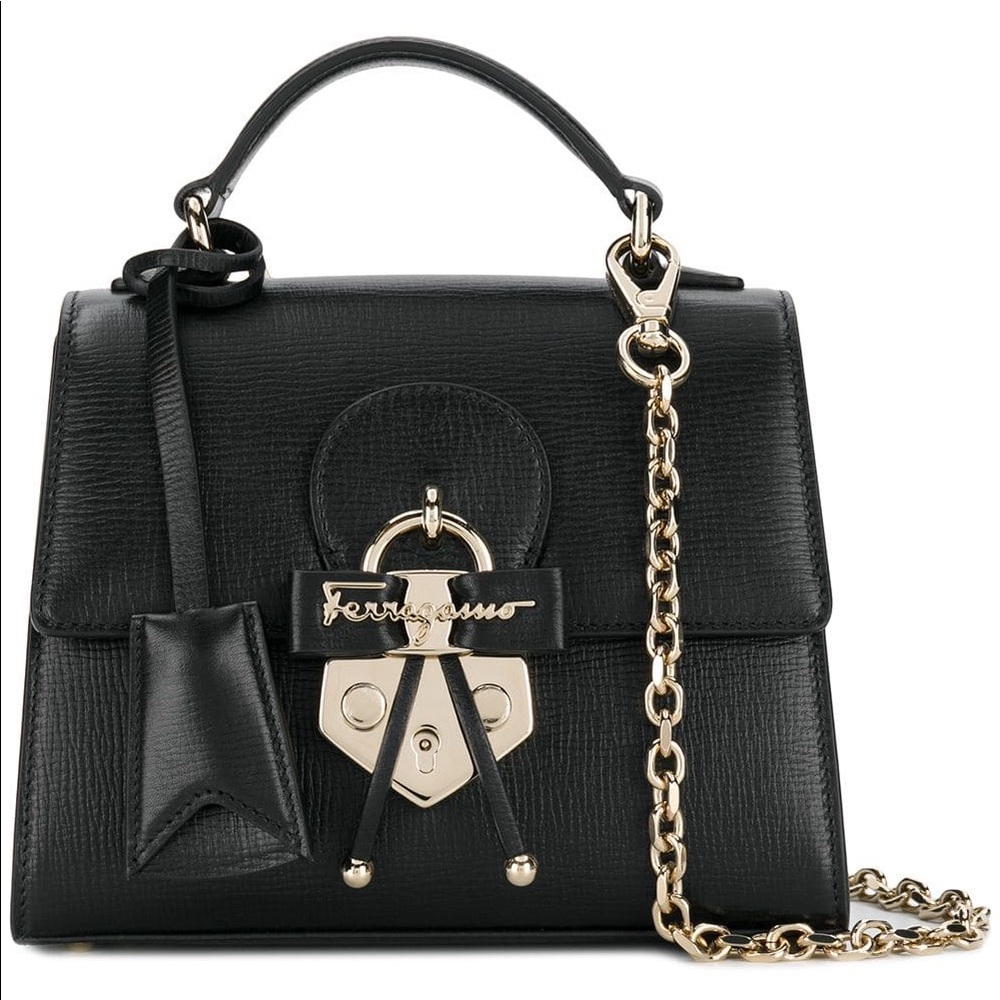 100% AUTHENTIC Salvatore Ferragamo letty mini bag